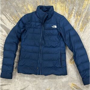 North face Wmns Flare Down Jacket Navy Blue